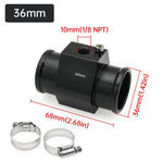 Water Temperature Sensor Adapter | Radiator Hose Gauge Adapter for Car Boat close-up view
