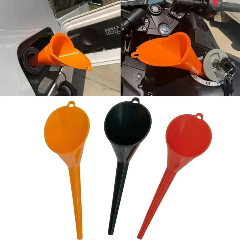 Long Nozzle Plastic Oil Funnel Fuel Filling Tool detail view