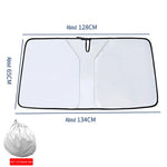 Car Front Window Sunshade Cover | Foldable UV Protection Auto Sun Shade alternate view