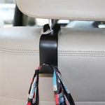 Black Car Seat Back Hook for Bags lifestyle view