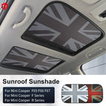 Mini Cooper Sunroof Sunshade Cover | UV Protection Heat Shield Foldable