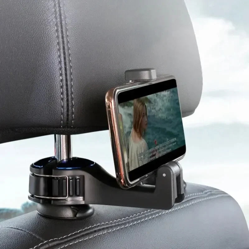 Car Headrest Phone Holder Hook