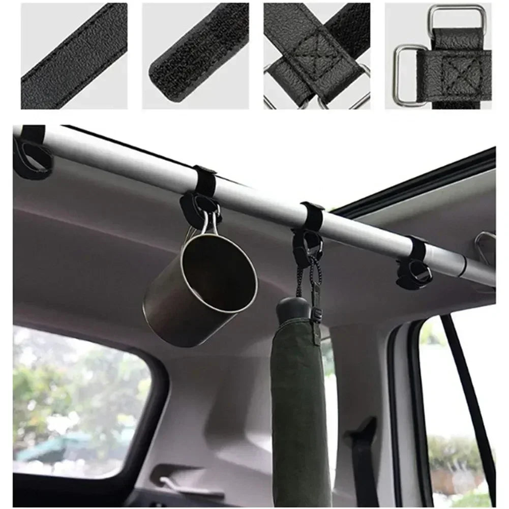 2Pcs Fishing Rod Holder Straps For Car Clothes Bar alternate view