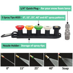 Bear Force Pressure Washer Water Gun | Universal Quick Connector Kit for Karcher Nilf lifestyle view