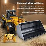 Alloy Remote Control Excavator Toy Car with Lights Sound Effect Electric Excavator Autom detail view
