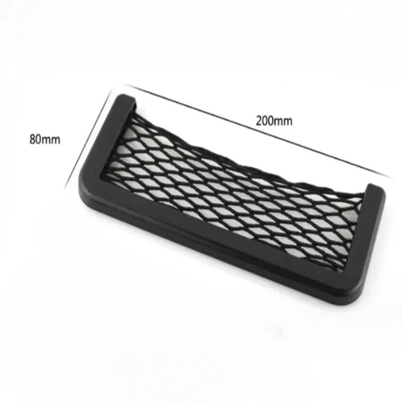 Auto Seat Side Interior Back Sundries Pocket Mesh Storage Bag Phone Net Pocket Holder Ca detail view