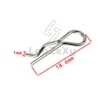 304 Stainless Steel R Clips for RC Car Body Shell lifestyle view