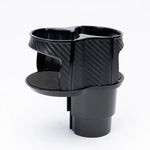 Car Two-Hole Cup Holder Expander | Adjustable Drink Organizer for Vehicles alternate view