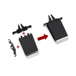 Front Rear Fresh Air Conditioner AC Vent Grille Tab Clips Repair Kit for Maserati Quattroporte 2013-2020