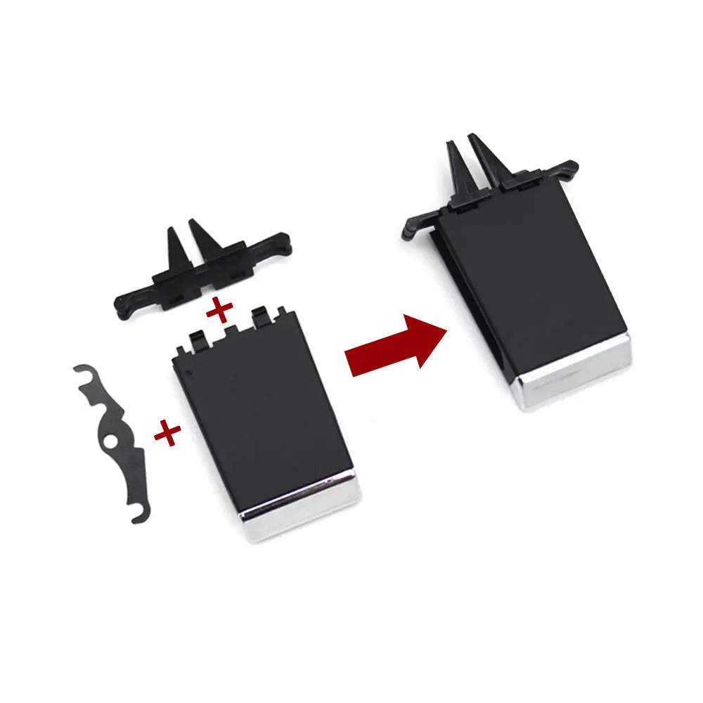 Front Rear Fresh Air Conditioner AC Vent Grille Tab Clips Repair Kit for Maserati Quattroporte 2013-2020