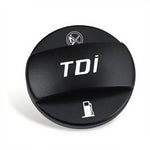 Alloy Car Fuel Cap Oil Box Lid Petrol Tank Covers For Volkswagen VW TDI Golf 7 Arteon close-up view