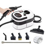 Portable Handheld Steam Cleaner High Temperature Pressurized Steam Cleaning Machine With Brush Heads