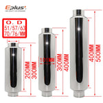 EPLUS Car Exhaust Middle Pipe Universal Stainless Steel | High Quality Muffler Repl additional angle