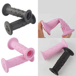 1 Pair Rubber Children Bike Soft Handlebars Grip Rubber Handle Cove For 19mm Handlebar 3.6inch Child