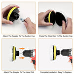 Car Wool Polishing Disc | 75mm Car Paint Care Polisher Pad for Auto Detailing alternate view