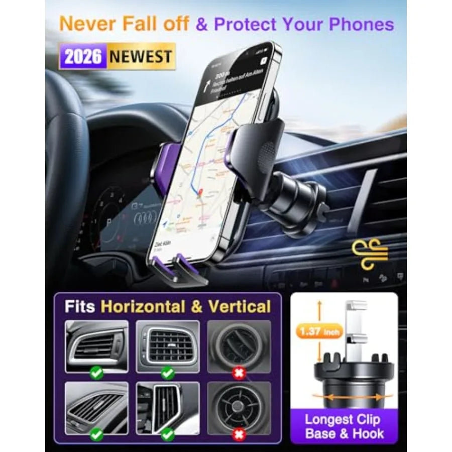 Phone Holders for Your Car Ultimate Military-Grade Car Phone Holder Mount Patent an additional angle