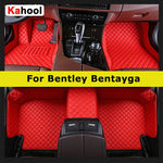 KAHOOL Custom Car Floor Mats For Bentley Bentayga Auto Carpets Foot Coche Accessorie