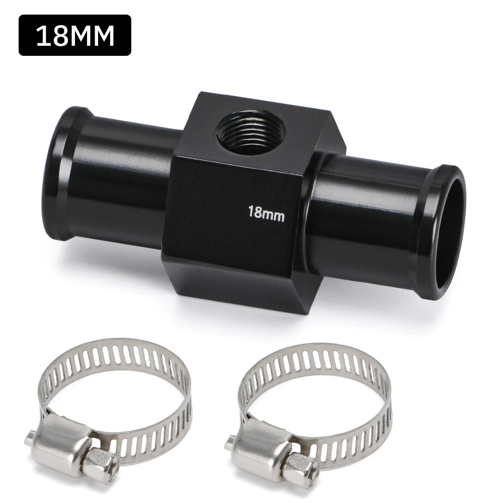 Water Temperature Sensor Adapter | Coolant Hose Gauge Fitting for Car Truck close-up view