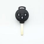 Xinyuexin 3 Buttons Silicone Pad Remote Key Shell Case for Mercedes-Benz Smart Fortwo 45 detail view