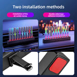 Car RGB Sound Control Pickup Light | Dynamic Gradient Atmosphere Lamp for Air Vent or alternate view