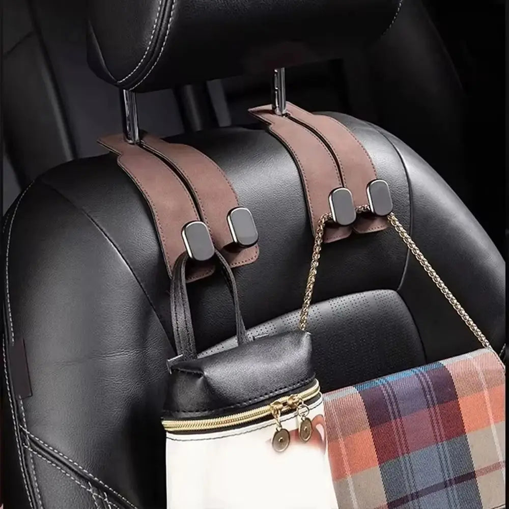 Car Headrest Hook Hidden Car Organizer Clips