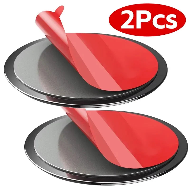 2PCS Car Suction Cup Adhesive Sticker Disc Pad Base for GPS Phone Stand Holder Mount