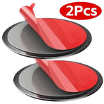 2PCS Car Suction Cup Adhesive Sticker Disc Pad Base for GPS Phone Stand Holder Mount