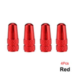 4Pcs/Set Aluminum Alloy Road MTB Track Racing Bike Tube Tyre Bicycle Tire Wheel French V detail view