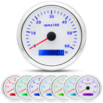 85MM Digital Tachometer 3000-8000 RPM | 7-Color Backlight LCD for Boat Car Marine RV alternate view