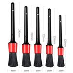5PCS Car Cleaning Wheel Brush Car Detail Brush Suitable For Tire Engine Car Interio additional angle