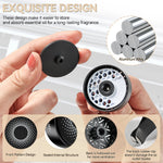 For Auto Air Outlet Office Bathroom Bedroom 38 MM Essential Diffuser Fragrance Alloy Car Fresh Air Vent Freshener Aromatherapy