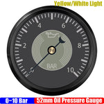 Retro Classic 52mm Gauge Set | Oil Pressure Voltmeter Fuel Water Temp for Car Boat 12 alternate view