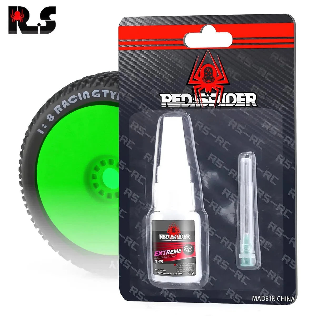RC Car Tire Glue Instant Adhesive 20g close-up view
