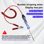 Car Tester Pen 5V-120V DC Voltage Circuit Test | Digital Display Diagnostic Tool detail view