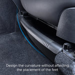 For Tesla Model Y 2025 Juniper Under Seat Storage Box Drawer | ABS Interior Accessory close-up view