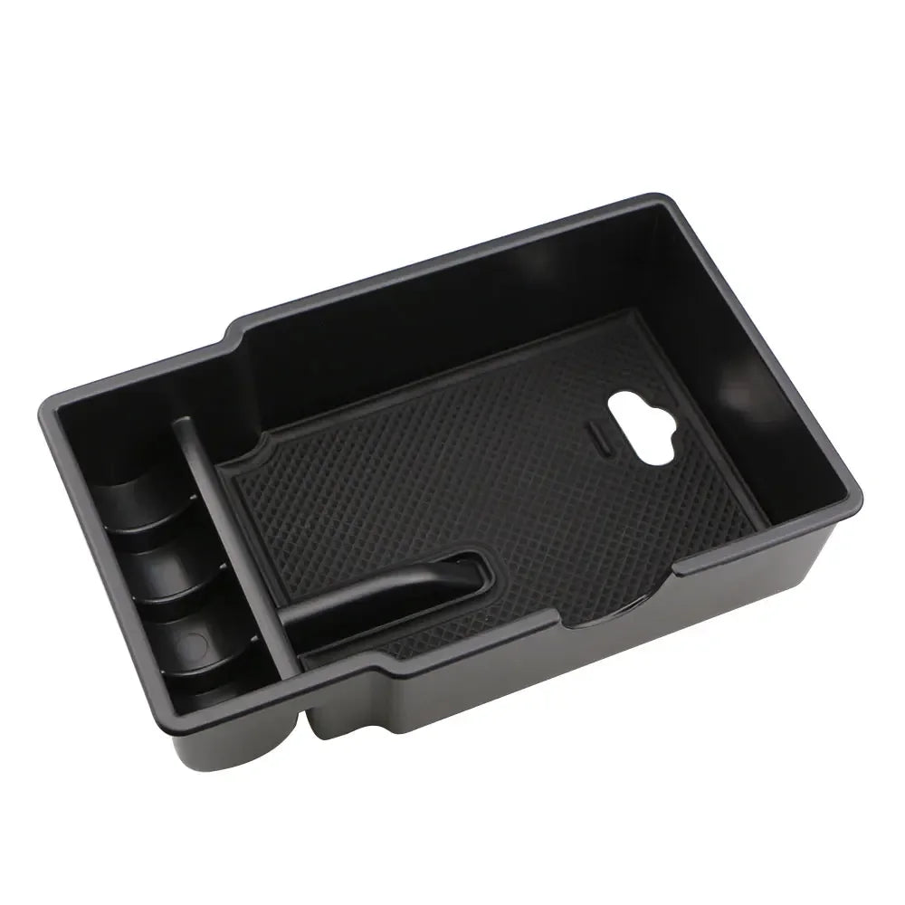 Car Armrest Storage Box for Jeep Renegade 2014 - 2023 Central Console Tray Organizer C close-up view
