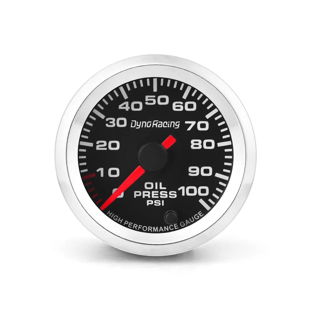 12V 52mm 7 Color Multi-Function Car Gauge Set | Dynoracing Stepper Motor detail view