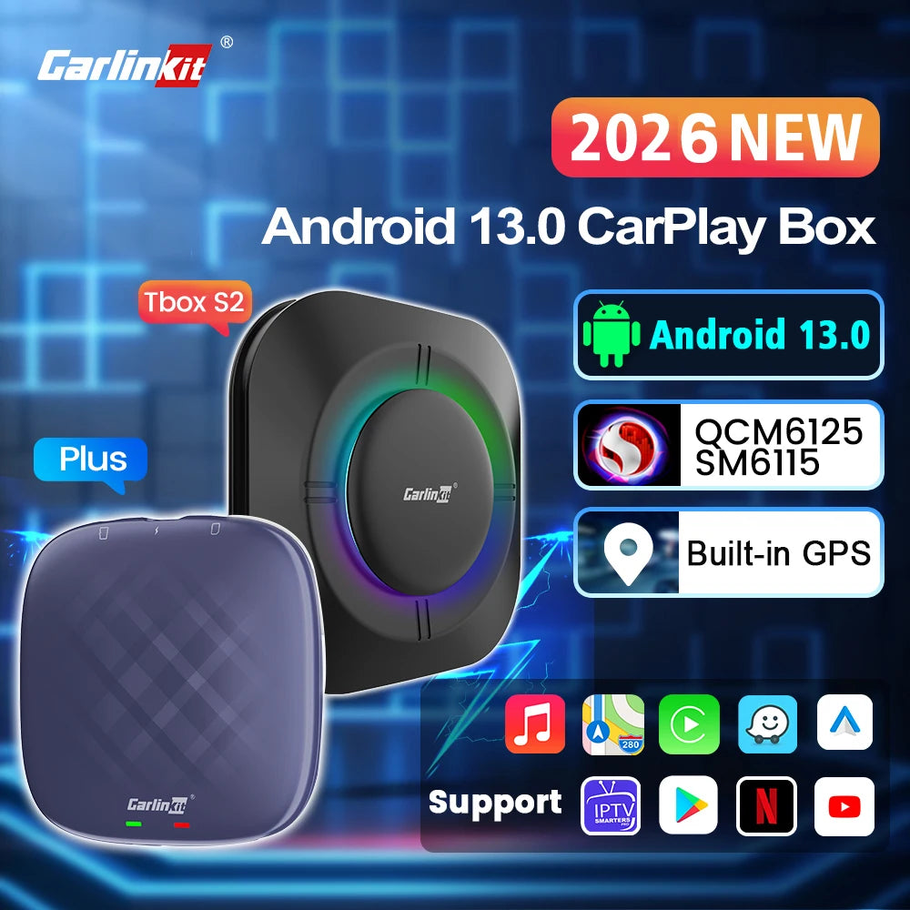 Carlinkit 5 CarPlay Mini Ai Box Wireless CarPlay Wireless Android Auto For Audi Mazda Toyota For Net