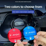 Alloy Car Fuel Cap Oil Box Lid Petrol Tank Covers For Volkswagen VW T-ROC Tiguan Jett lifestyle view