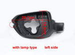 For Honda Civic 10th 2016 2017 2018-2021 Car Accessories Door Wing Mirrors Holder Rearview Mirror Trim Ring Housing Frame 1PCS