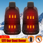 Universal 12V Hot Keep Warm Heating Seat Cushion Heated Car Seat Cushion Cover Winter Household Cush