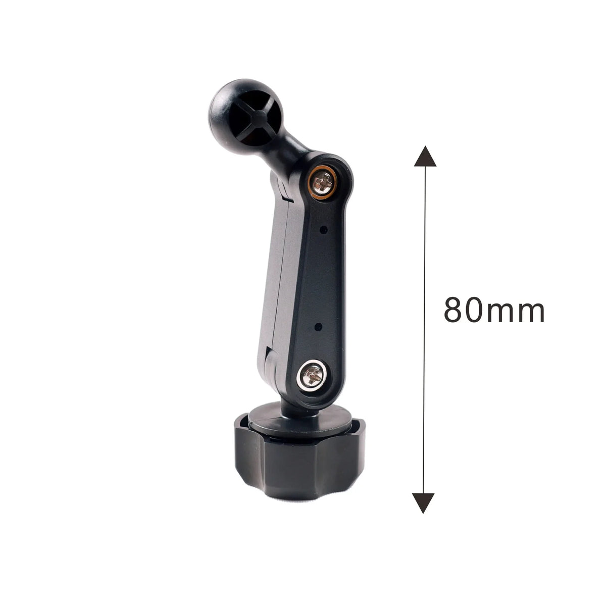 Car Phone Holder Extension Rod 17mm Ball Head close-up view