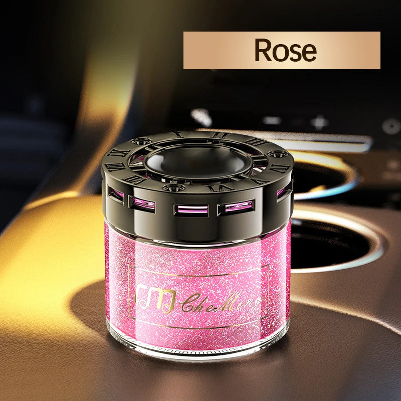 Car Aromatherapy Seat Decoration | Flowing Sand Solid Fragrance for Cars close-up view