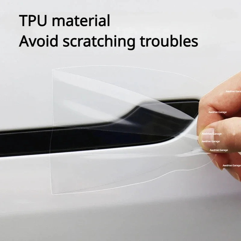 For Tesla Model 3 Y Juniper 2021-2025 Inverted Door Handle Scratch Protector | TPU Pa alternate view