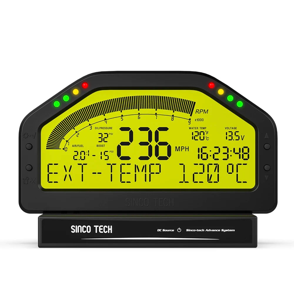 DO904 Car Tacho Dashboard Sensor KIT | Bluetooth-Compatible Race Gauge Display