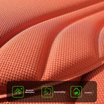 Latex Car Seat Cushion Cover, Breathable Fiber, Non-Slip Car Seat Protector, Suitable fo detail view