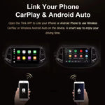 Carplay Auto Android 14 Car DVD Player GPS Navigation for Toyota RAV4 2007-2012 | 12.3 close-up view