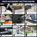 6 in 1 Car Vacuum Cleaner | Wireless Handheld Suction and Blower for Home and Auto additional angle