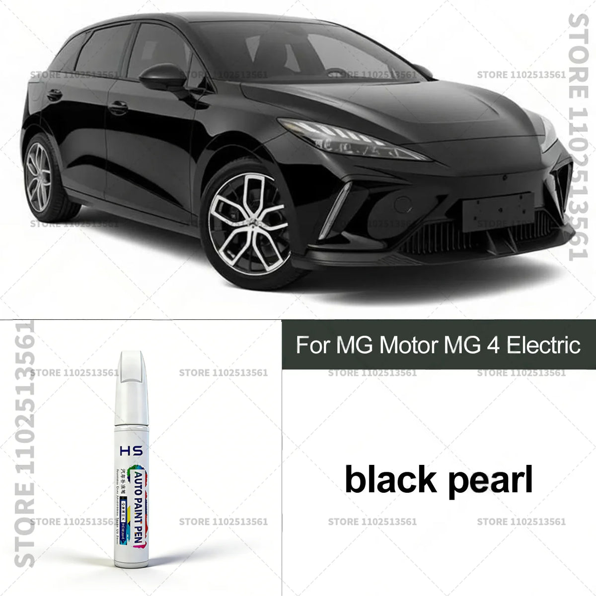 Touch Up Paint Pen – Quick Car Scratch Repair for Chips & Minor Scratches For MG Mo additional angle