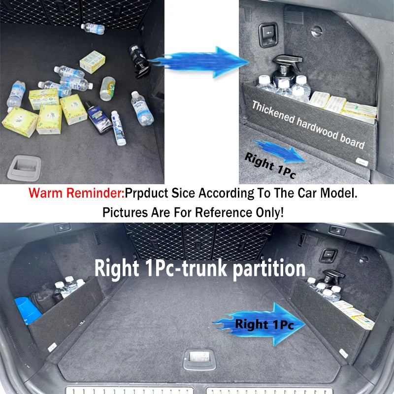 For Nissan Qashqai 2022~2026 J12 MK3 Multifunction Trunk Storage Partition Storage Au lifestyle view